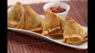 Samosa  Sanjeev Kapoor Khazana [upl. by Eldridge129]