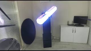 3D Hologram AD LED Fan  Hologram Reklam Cihazı  3ANGLE [upl. by Nileve]