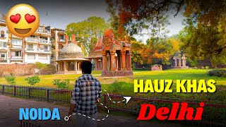 Hauz Khas Village Exposed 😮  FULL VLOG 🔥 [upl. by Abihsat362]