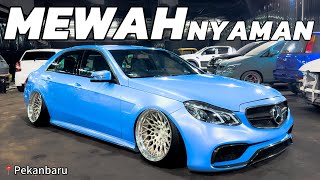 MEWAH amp NYAMAN  REVIEW MODIFIKASI HEDON MOBIL MERCEDES E200 W212 DI PEKANBARU [upl. by Assenyl]