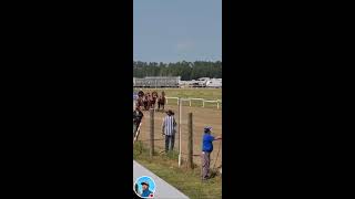 Chuckwagon Race in Saskatchewan 🇨🇦 🍁 🇨🇦 [upl. by Elahcar]