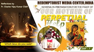 MPS Novena Reflections Day 1  Which Jesus do you seek  Fr Charles Vijay Kumar CSsR [upl. by Marta377]