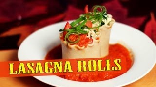 Lasagna Roll Recipe  Vegan  The Vegan Zombie [upl. by Blanche]