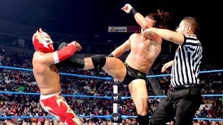 Sin Cara vs Drew McIntyre SmackDown June 8 2012 [upl. by Bonacci289]