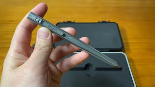 Unboxing Pioneer Tactical Pen TC4 Titanium Alloy EDC [upl. by Mariano535]