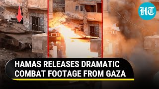 Hamas Fighters Surprise Israeli Forces In Gazas Khan Younis With PointBlank RPG Hits  Watch [upl. by Aiela]