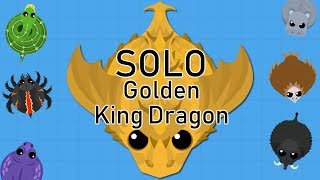 SOLO UNCUT GOLDEN KING DRAGON GAMEPLAY  GOLDEN KD IN 40 MINUTES  MOPEIO [upl. by Assele394]