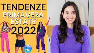 Le 16 TENDENZE top per la primavera estate 2022  Moda amp trend [upl. by Alberto]