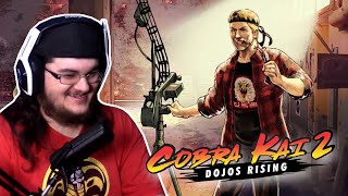 Cobra Kai Fan Plays Cobra Kai 2 Dojos Rising For The First Time [upl. by Yakcm482]