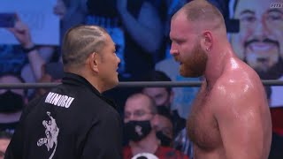 Minoru Suzuki Returns and Attack Jon Moxley  AEW All Out 2021 Highlights [upl. by Ailet]