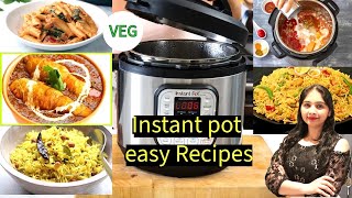 Instant Pot Veg Recipes  Intant Pot Indian Recipes  Easy instant Pot Recipes  Geeta Recipes [upl. by Enelahs415]