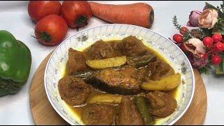 কুমড়োর বড়ি দিয়ে মাছের তরকারি রান্না Lentils Nuggets Curry with Fish Kumro Bori Ranna Recipe [upl. by Gupta]