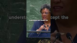 Barbados PM Calls for Global Leadership to Save People amp Planet at UN Address [upl. by Musihc268]