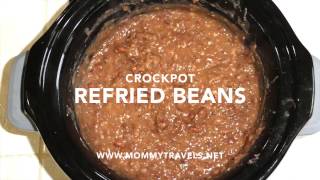 Crockpot Refried Beans [upl. by Einwahr592]