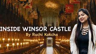 Exclusive Footage Rare Glimpses Inside Windsor Castle Home of the British Monarchy ruchikokcha [upl. by Bac]