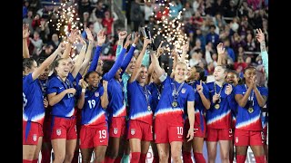 USWNT vs Canada HIGHLIGHTS  2024 SheBelieves Cup Final  April 9 2024 [upl. by Attikin]