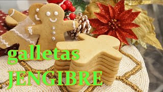 GALLETAS DE JENGIBRE  gingerbread [upl. by Volpe]