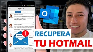 Cómo RECUPERAR cuenta de CORREO DE OUTLOOK 🚀 HOTMAIL sin CONTRASEÑA 2023 [upl. by Marvel]