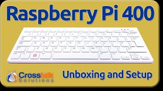 Raspberry Pi 400  Unboxing and setup [upl. by Waldos]