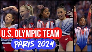 Gymnastics  US Olympic Team for Paris 2024 [upl. by Vaden]