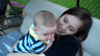 wyatt gives Aunt Kathryn Kisses [upl. by Sumahs]