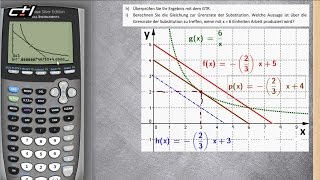 Minimalkostenkombination  Grenzrate der Substitution ★ GTR und Rechnung  Übung 1hi [upl. by Mainis]