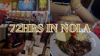 72HRS IN NOLA vlog ⚜️  travel travelvlog nola cousins blackgirlbloggers tyratimani [upl. by Alber333]