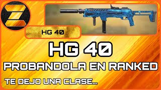 Probando la HG 40 en Ranked Te dejo una clase  COD Mobile [upl. by Aidnama]