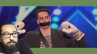 Tape Face Americas Got Talent 2016 REACTION [upl. by Leahcin51]