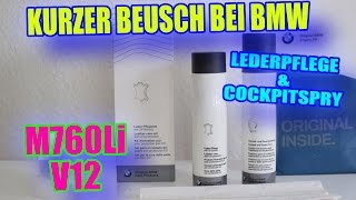 760Li V12 LowBudged CarPorn  Shoppen bei BMW  Lederpflege und Cockpitspray [upl. by Seem]