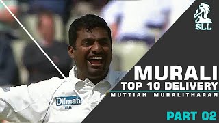 Top 10 Muttiah Muralidharan Unplayable Deliveries in Cricket History Part 02  You Must Watch [upl. by Intosh]