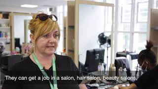 Hairdressing at Lambeth College  Tutor POV [upl. by Ainadi804]