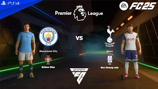 FC 25 PS4  Man City vs Tottenham Hotspur  Premier League 2425 [upl. by Eldwin973]