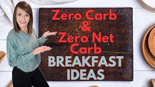 Zero Carb Breakfast Ideas  Sustainable Keto  Low Carb [upl. by Enoj]