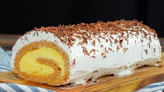 Delicious walnut roulade recipe WOOW is what best describes this unique recipe  Cookrate [upl. by Allenad]