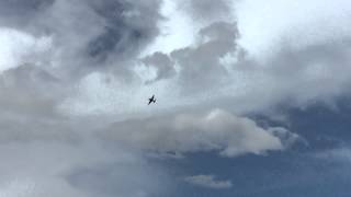 F8F Bearcat and A1 Skyraider on low pass [upl. by Aztin]