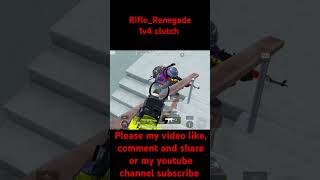 BeastRifleRenegade 1v4 clutch [upl. by Norra]