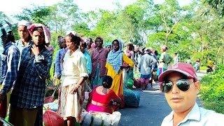 Aadivasi Women Hard Work In Tea Garden West Bengal India  userdvlogs225 [upl. by Ynoble308]