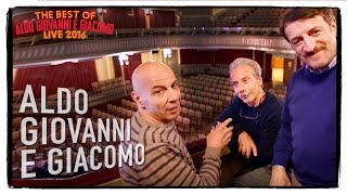 In giro per Barcellona  The Best Of Aldo Giovanni e Giacomo  LIVE 2016 [upl. by Shanda]