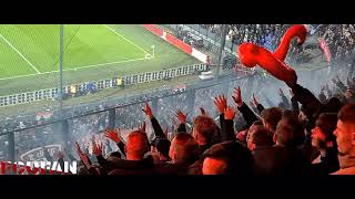 FCUFAN FeyenoordFC Utrecht  Beker  Awayday [upl. by Seek]