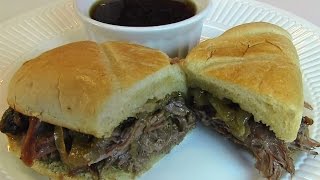 Bettys Slow Cooker French Dip Sandwiches [upl. by Lezah]