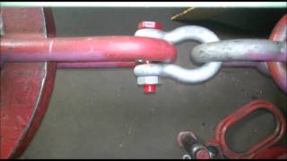 Destructive test of 12 tonne Straightpoint Load Shackle [upl. by Cross]