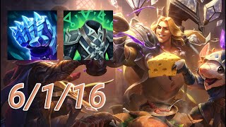 Taric Top VS Jayce  KR Challenger Patch 1318 [upl. by Marguerite]