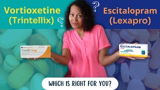 Escitalopram vs Vortioxetine A comparison of two antidepressants [upl. by Hanahs459]