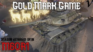 Forest Stalker Skin feat M60A1 Gold4th Mark Game WoT Console  World of Tanks Console [upl. by Leboff]