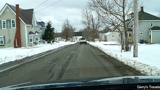 V180 Driving in Springhill NS Canada Mar 2023 [upl. by Aknaib]