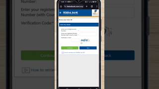 Federal Bank User ID Password Kaise Pata Kare [upl. by Nadab134]