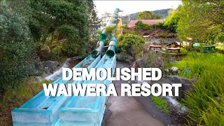 Waiwera Hot Pools  Before Demolition  4K UHD Drone Tour [upl. by Yanaj]