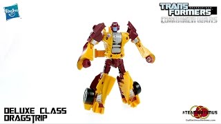 Video Review of the Transformers Combiner Wars Deluxe Class Dragstrip [upl. by Rimidalg]