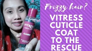 Vitress cuticle hair classic for frizzy hair  unboxing products [upl. by Longerich637]